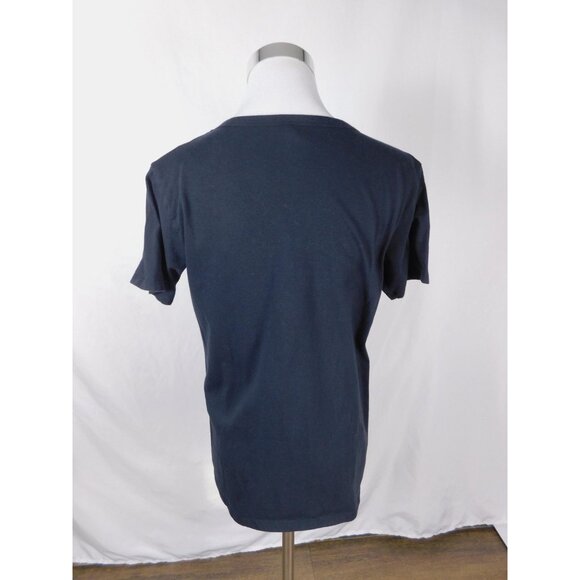 Dancing Skeleton Shirt Large Black White Graphic Tee Floral Cosmic Art - Picture 5 of 9